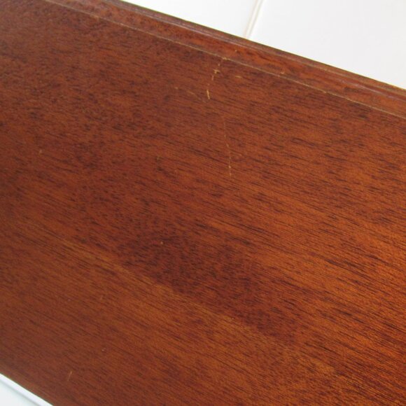 Wood Jewellery / Music Box, Organizer, Vintage circa 1970's, - Picture 9 of 14